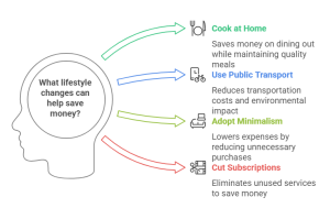 What are some lifestyle changes that save money?