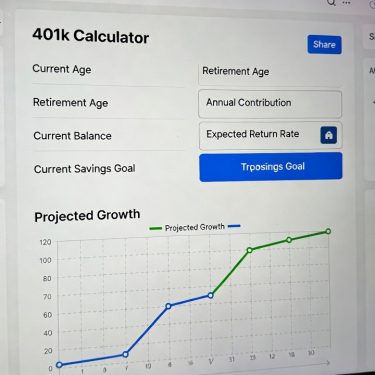 A 401k calculator