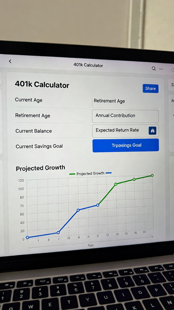 A 401k calculator
